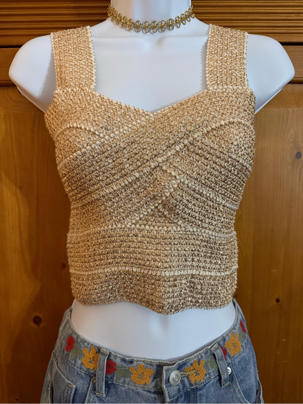 Women's Mica's Bandage Crop Top NWT